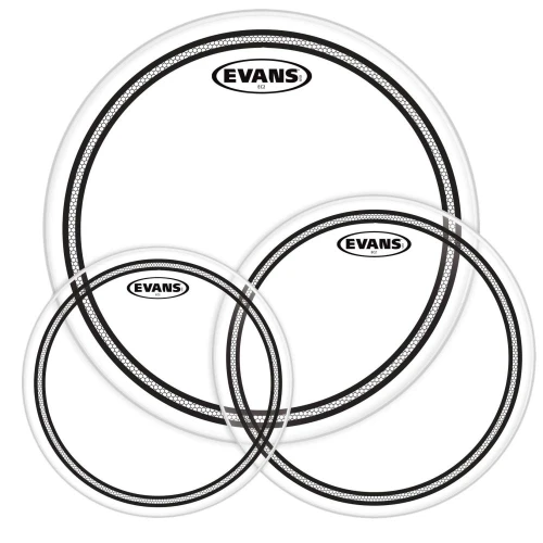 Evans Etp-Ec2Sclr-R Deri Seti (10+12+16) Rock Kit Ringli 3