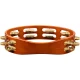 Meinl TA2B-AB Brass Jingle 2-Rows Hand Tamburin (Antique Brown) 4
