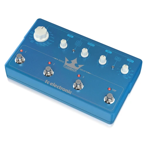 TC Electronic FLASHBACK TRIPLE DELAY Intuitive Three-Engine Delay Pedalı 3