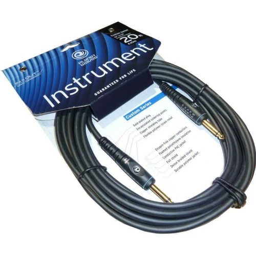 Planet Waves PWG20 Gitar Kablo 20 Inch Mono 1/4 Inch Inst Cbl 3