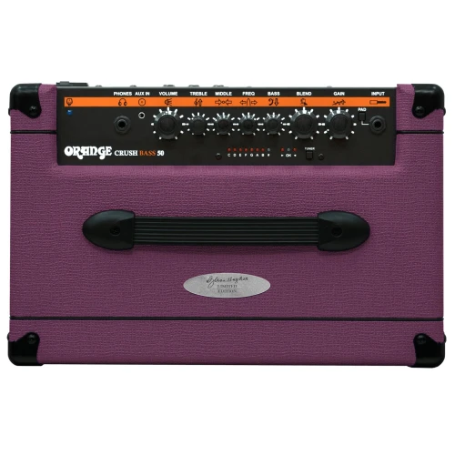 Orange Limited Edition Glenn Hughes Crush Bass 50 Combo Amfi (Mor) 5