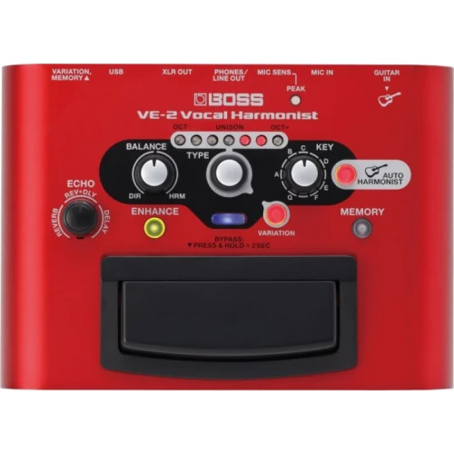 Boss VE-2 Vocal Harmonist Vokal Prosesörü 2