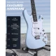Donner DST-80 ST Elektro Gitar Seti (Sonic Blue) 4
