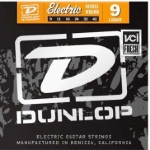Jim Dunlop DEN0942 Nickel Light Elektro Gitar Teli (9-42) 1