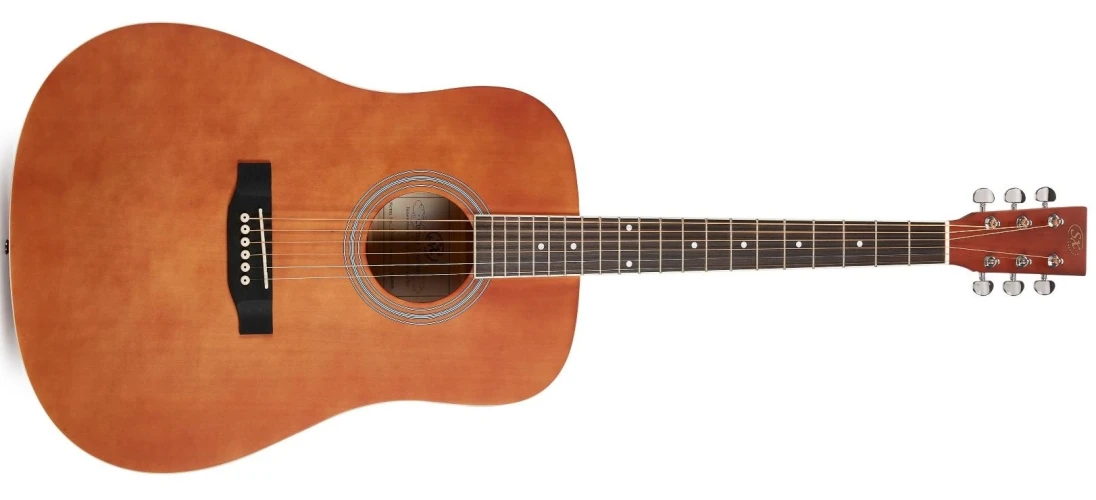 SX SD104 Brown Akustik Gitar 1