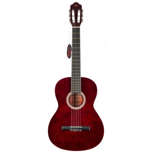 BARCELONA LC 3900 TR Transparan Kırmızı Klasik Gitar 3
