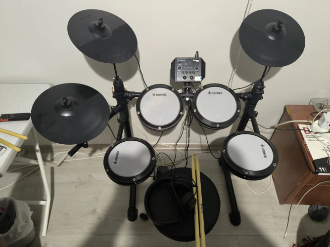 Donner ded-80 8 parça elektonik davul 2