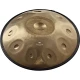 Meinl Sonic Energy HPSTL100 Stainless Steel 10 Notes D Kurd Handpan (Vintage Gold) 7