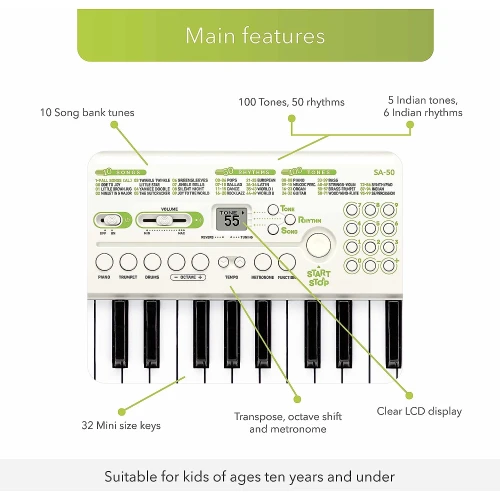 Casio SA-50 32 Tuşlu Org 4