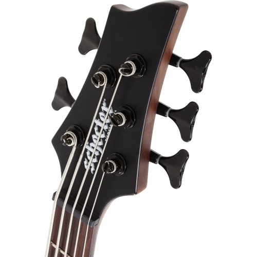 Schecter Charles Berthoud CB Series 5 Telli Bas Gitar (See Thru Black Satin) 7
