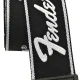 Fender Running Logo Siyah/Beyaz Logo Gitar Askısı 4