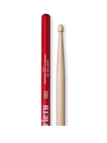 VICFIRTH V5AVG BAGET 5A GRIP, HICKORY, 0.565"x16", MED 2