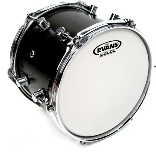 EVANS B10RES7 10" DERİ RESO7 TOM ALT KUMLU BEYAZ TEK KAT (7 MİL) 3