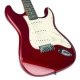 SX Stratocaster Elektro Gitar (Candy Apple Red) 4