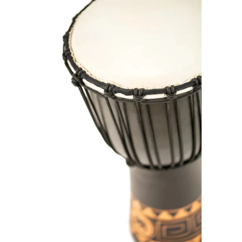 Meinl HDJ1-M Carving African Style 10" Djembe (Dark Brown) 3