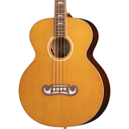 Epiphone El Capitan J-200 Studio Akustik Bas (Aged Vintage Natural) 2