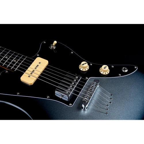 Jet JJ-350 Baritone HH Elektro Gitar (Moonburst Lunar Eclipse) 5