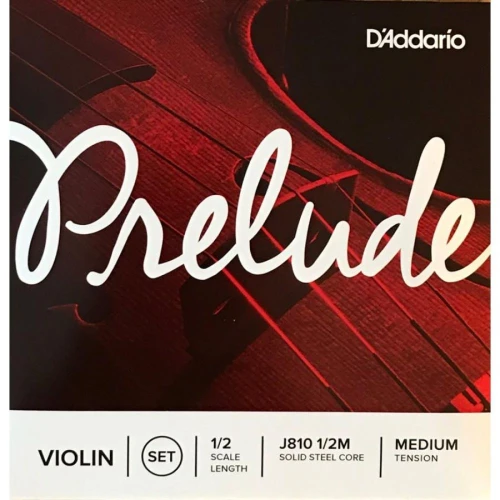 Daddario J81012 Keman Tel Seti, Prelude, 1/2, Medium 3
