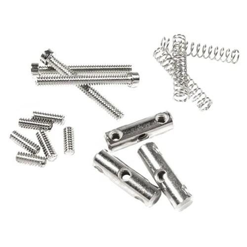 Fender Pure Vintage 58 Telecaster Saddle Kit Nickel Köprü Yedek Parça 1