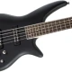 Jackson JS Spectra Bass JS3V Laurel Klavye Satin Black Bas Gitar 5