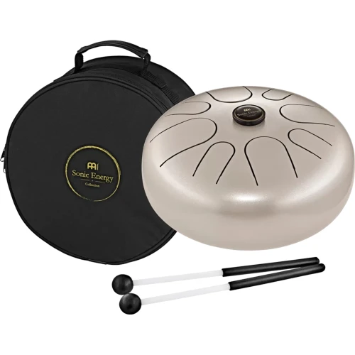 Meinl Sonic Energy STD4PG Steel G-minor 12'' Tongue Drum (Pearl Grey) 5