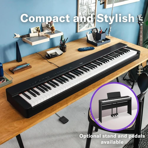 Yamaha P-225B 88-Tuşlu Dijital Piyano (Siyah) 5