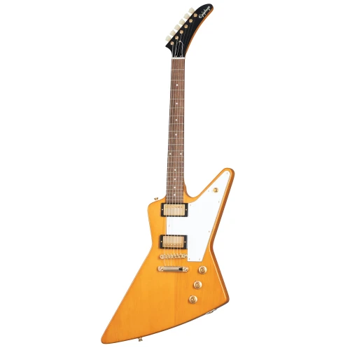 Epiphone 1958 Korina Explorer Elektro Gitar (Aged Natural) 1