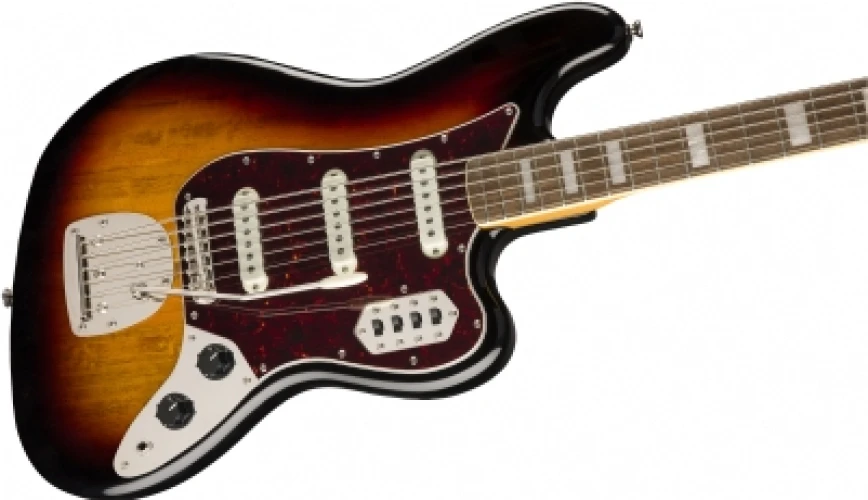 Squier Classic Vibe Bass VI Laurel Klavye 3 Ton Sunburst 6 Telli Bas Gitar 3