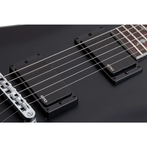 Schecter Damien Platinum-6 Elektro Gitar (Mat Siyah) 3