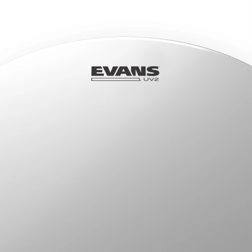 EVANS B08UV2 8" DERİ TOM VE TRAMPET KUMLU BEYAZ ÇİFT KAT 6