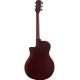 Yamaha APX600 Thinline Cutaway Elektro Akustik Gitar (Smokey Black) 2