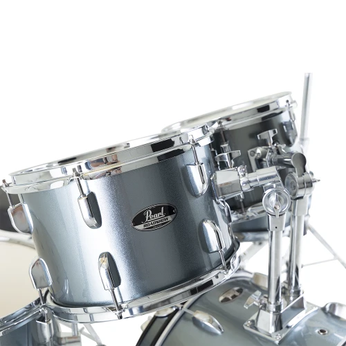 PEARL RS505C/C706 - Roadshow Charcoal Metallic 5 Parça (20B/10T/12T/14F/14S) Aksamlı & Zilli Akustik Davul Seti 5