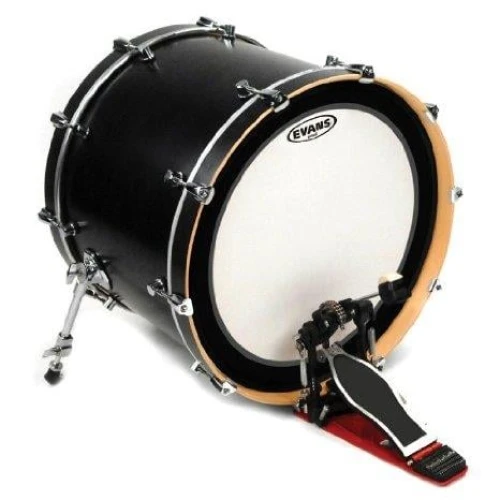 EVANS BD20EMADCW 20" DERİ KİCK KUMLU BEYAZ SÜNGERLİ TEK KAT (10 MİL) 4