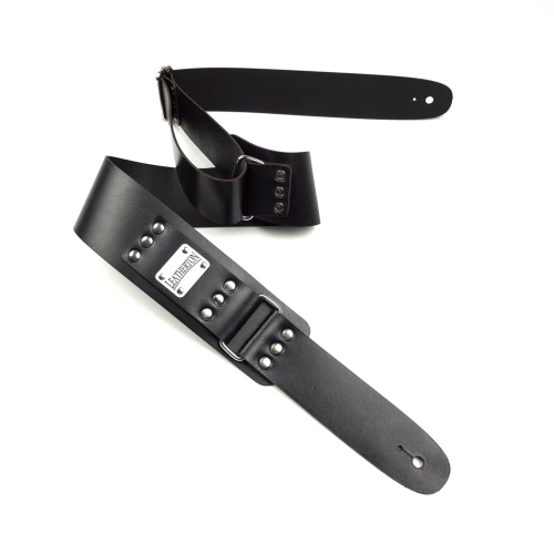 Leatherton LT Loader Hakiki Deri Gitar Askısı (Siyah) 1