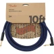 Fender Festival Düz/L Uçlu 3m Pure Hemp Mavi Dream Enstrüman Kablosu 1