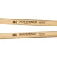 Meinl SB400 Super Soft Drum Set Mallet Stick & Brush (5A Hickory Handle) 3