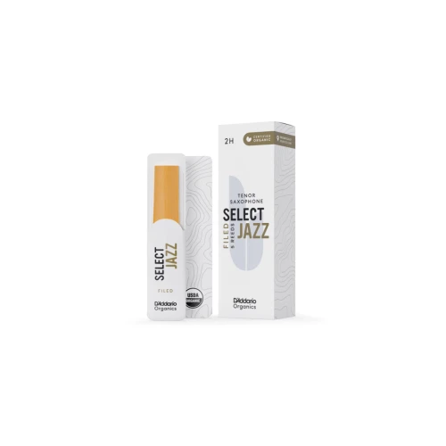 D\'Addario Woodwinds Organic Select Jazz Tenor Saksafon Kamışı No:2 Hard 2