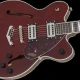 Gretsch G2622 Streamliner Center Block Double-Cut V-Stoptail Laurel Klavye BroadTron BT-2S Pickups Walnut Stain Elektro Gitar 2