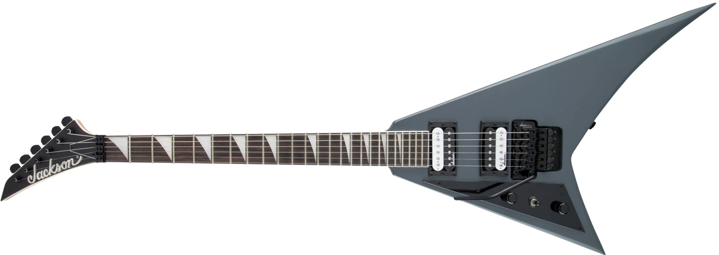 Jackson JS Rhoads JS32L Amaranth Klavye Satin Gray Solak Elektro Gitar 1