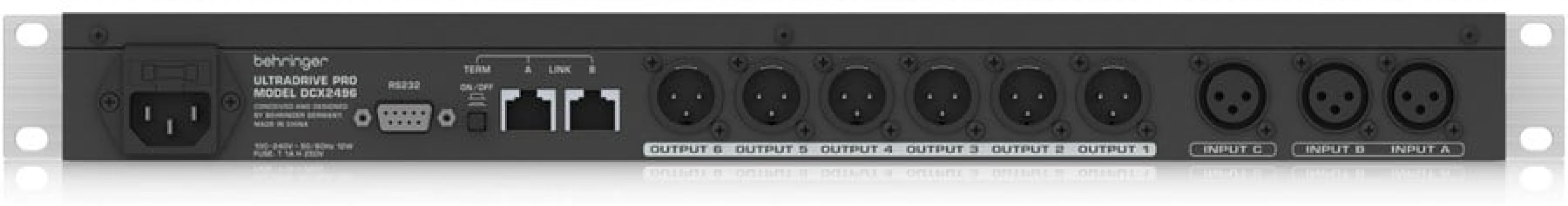 BEHRINGER ULTRADRIVE PRO DCX2496 Kontrol Ünitesi 3
