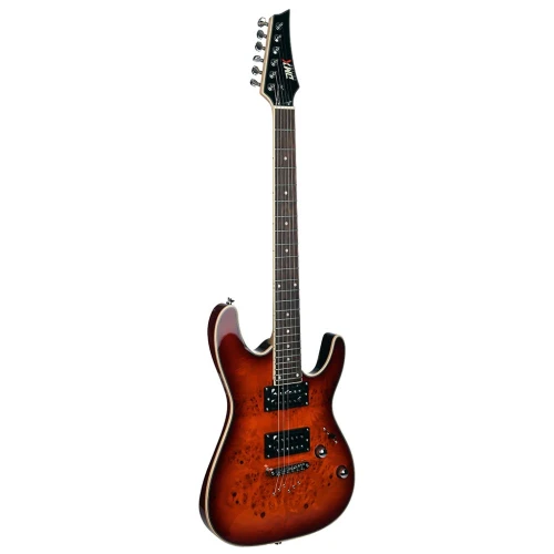 DMX Guitars RZG01 RB Elektro Gitar (Red Burst) 1