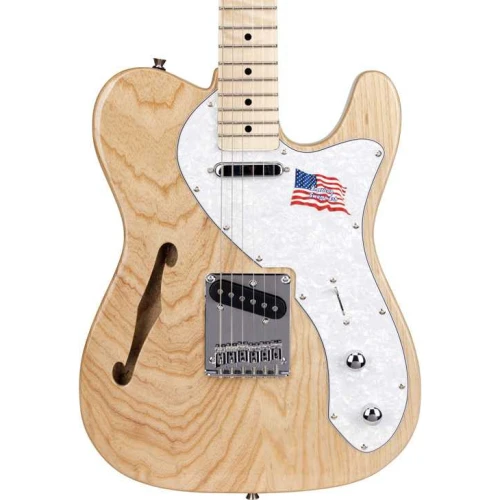 SX Telecaster Elektro Gitar (Naturel) 4