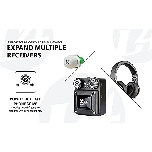 Xvive XV-U4 Kablosuz in-ear Monitör Sistemi 3