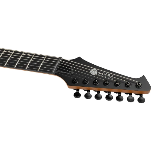 Spira S-407MBK 7 Telli Elektro Gitar (Mat Siyah) 6