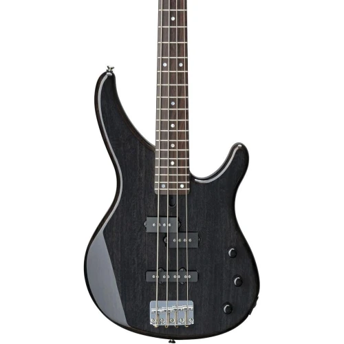 Yamaha TRBX174EW Exotic Wood 4 Telli bas Gitar (Trans Black) 3