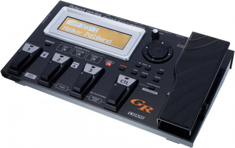 ROLAND GR-55S-BK Gitar Synthesizer - GK3 Manyetik Setsiz 6