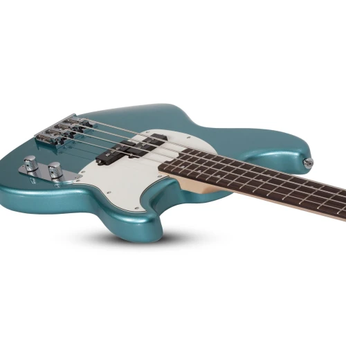 Schecter Banshee Bass Bas Gitar (Vintage Pelham Blue) 4