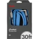 Fender Contour Serisi Coil 9m Lake Placid Blue Spiral Enstrüman Kablosu 1