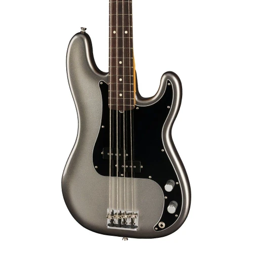 Fender American Professional II Precision Bass Gülağacı Klavye Mercury Bas Gitar 3