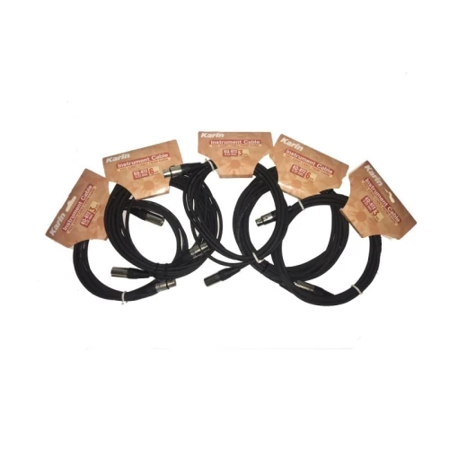 Karin KO9726M - 6 Metre XLR to XLR Enstruman Kablosu 2